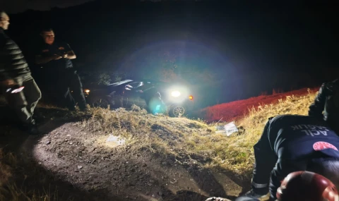 Aydın'da otomobil uçuruma yuvarlandı: 1 yaralı