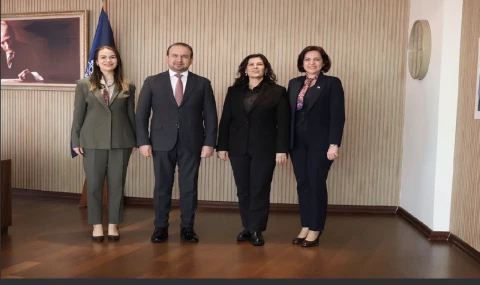 BAŞKAN ÇERÇİOĞLU’NA İL SAĞLIK MÜDÜRÜ ŞENKUL, SAĞLIK HİZMETLERİ BAŞKANI DİNCEL VE AYDIN ŞEHİR HASTANESİ BAŞHEKİMİ ÖZBAĞÇIVAN’DAN ZİYARET