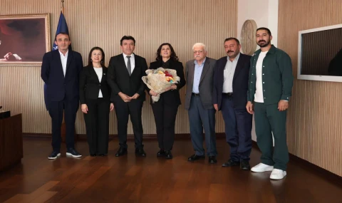 BAŞKAN ÇERÇİOĞLU’NA NAZİLLİ LOKANTACILAR VE KASAPLAR ODASI BAŞKANI ARSLAN’DAN ZİYARET