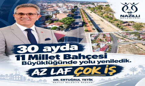 ERTUĞRUL BAŞKAN 30 AYDA 11 MİLLET BAHÇESİ BÜYÜKLÜĞÜNDE ALANI YENİLEDİ