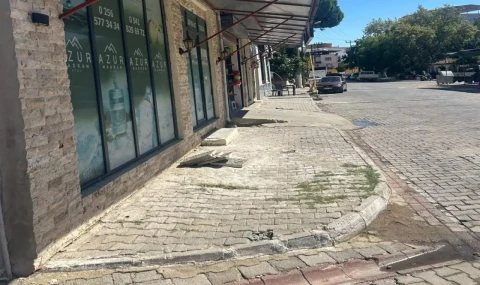 Germencik’te Fen İşleri ekipleri Ortaklar Mahallesi’nde sahada